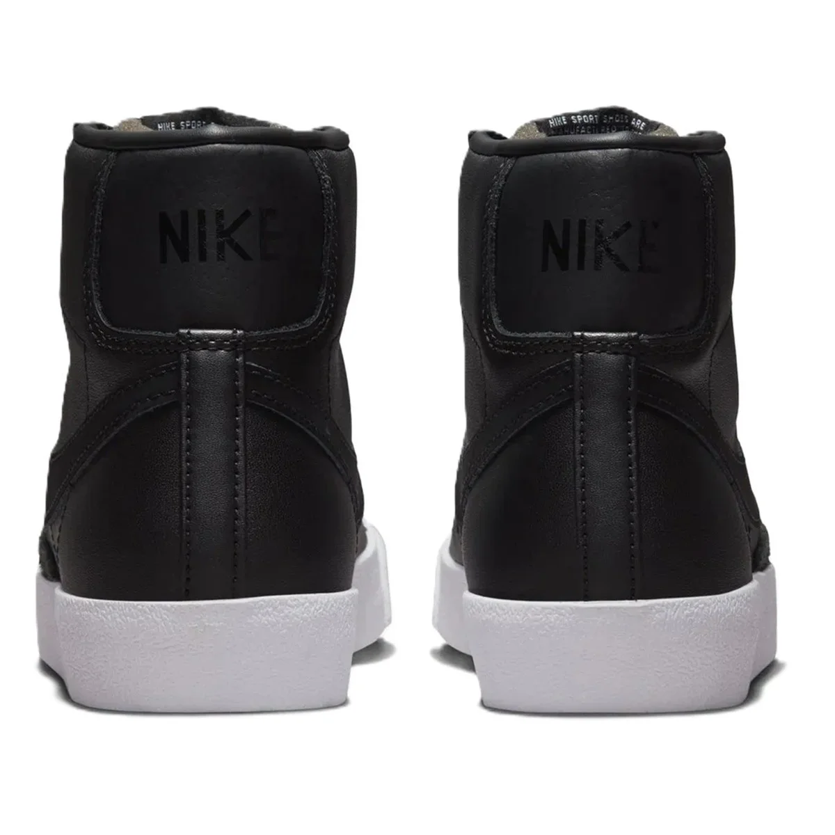 Nike Blazer Mıd 77 Vintage Leather Womens Sneaker Hakiki Deri Kadın Günlük Spor Ayakkabı Siyah Nike Blazer Mıd 77 Vintage Leather Womens Sneaker Hakiki Deri Kadın Günlük Spor Ayakkabı Siyah
