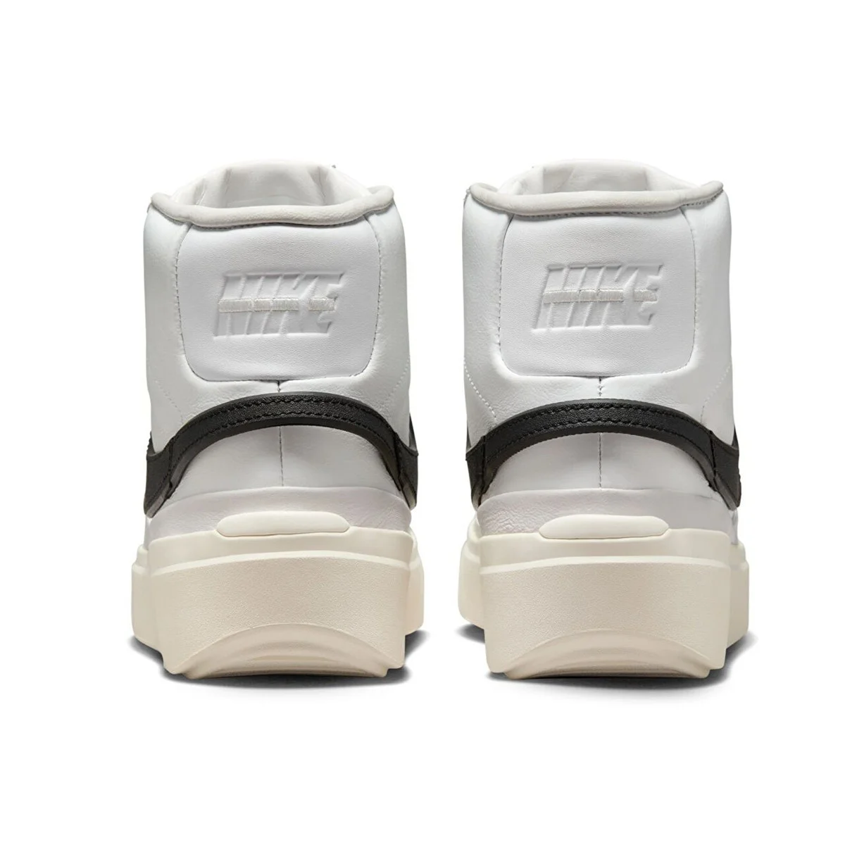 Nike Blazer Phantom Mid Leather Unisex Sneaker White Hakiki Deri Bilekli  Günlük Spor Ayakkabı Beyaz