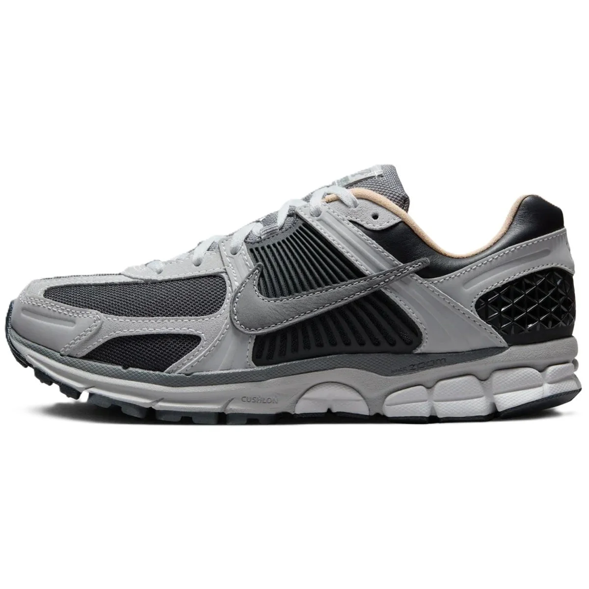 Nike Bowerman Zoom Vomero 5 'Smoke Grey'Leather Unisex Sneaker Hakiki Deri Günlük Spor Ayakkabı Gri Nike Bowerman Zoom Vomero 5 'Smoke Grey'Leather Unisex Sneaker Hakiki Deri Günlük Spor Ayakkabı Gri