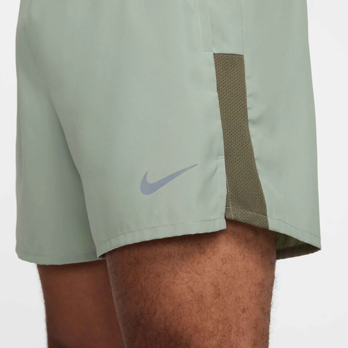 Nike Challenger Men's Dri-FIT 5" Brief-lined Running Shorts Erkek Slip Astarlı 5 inç Koşu Şortu Yeşil
