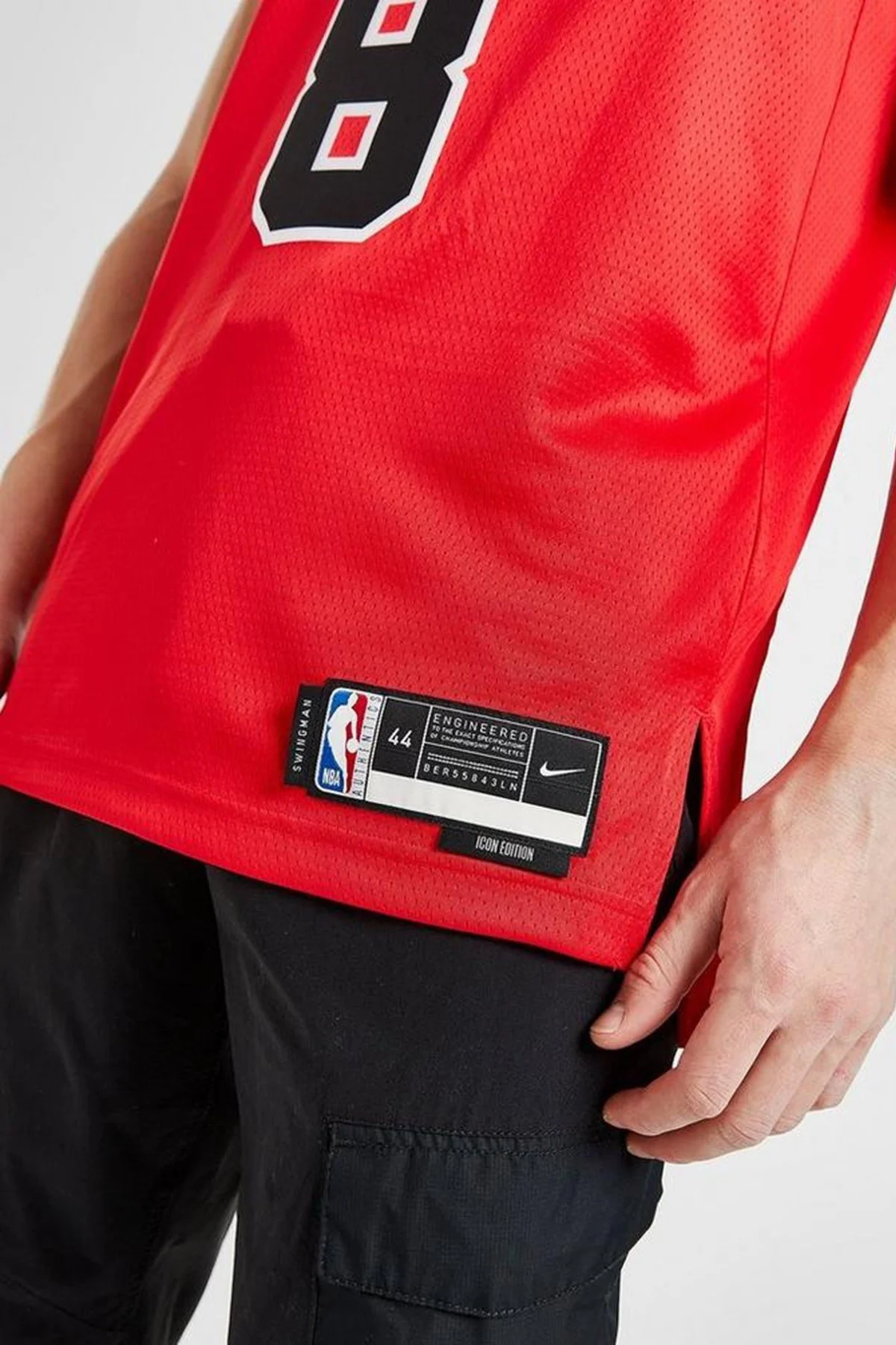 Nike Chicago Bulls Dri-Fit Swingman NBA Basketball Jersey LAVINE Erkek Basketbol Forması Kırmızı