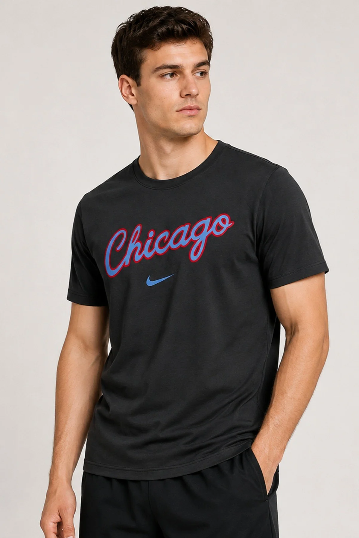 Nike Chicago Bulls Essential  Mens Tee Grafik Baskılı Erkek Bisiklet Yaka Tişört Siyah Fiyatı, Yorumları ve Özellikleri