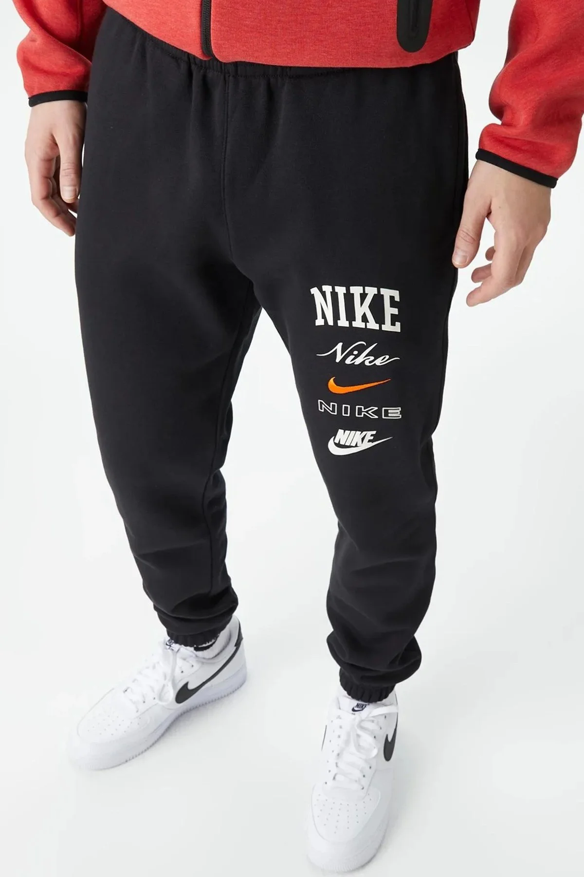 Nike Club Fleece Stack Graphics Cuffed Jogger Erkek Eşofman Altı Siyah Fiyatı, Yorumları ve Özellikleri