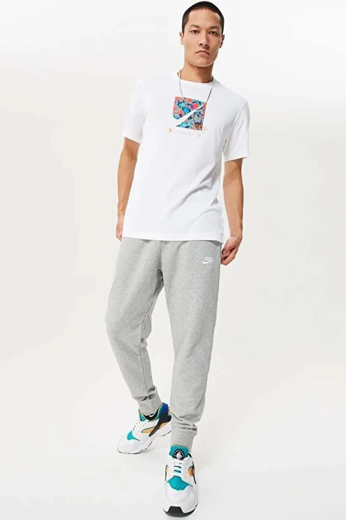 Nike Club French Terry Fleece Jogger Fit Pant Erkek Pamuklu Eşofman Altı Gri Nike Club French Terry Fleece Jogger Fit Pant Erkek Pamuklu Eşofman Altı Gri