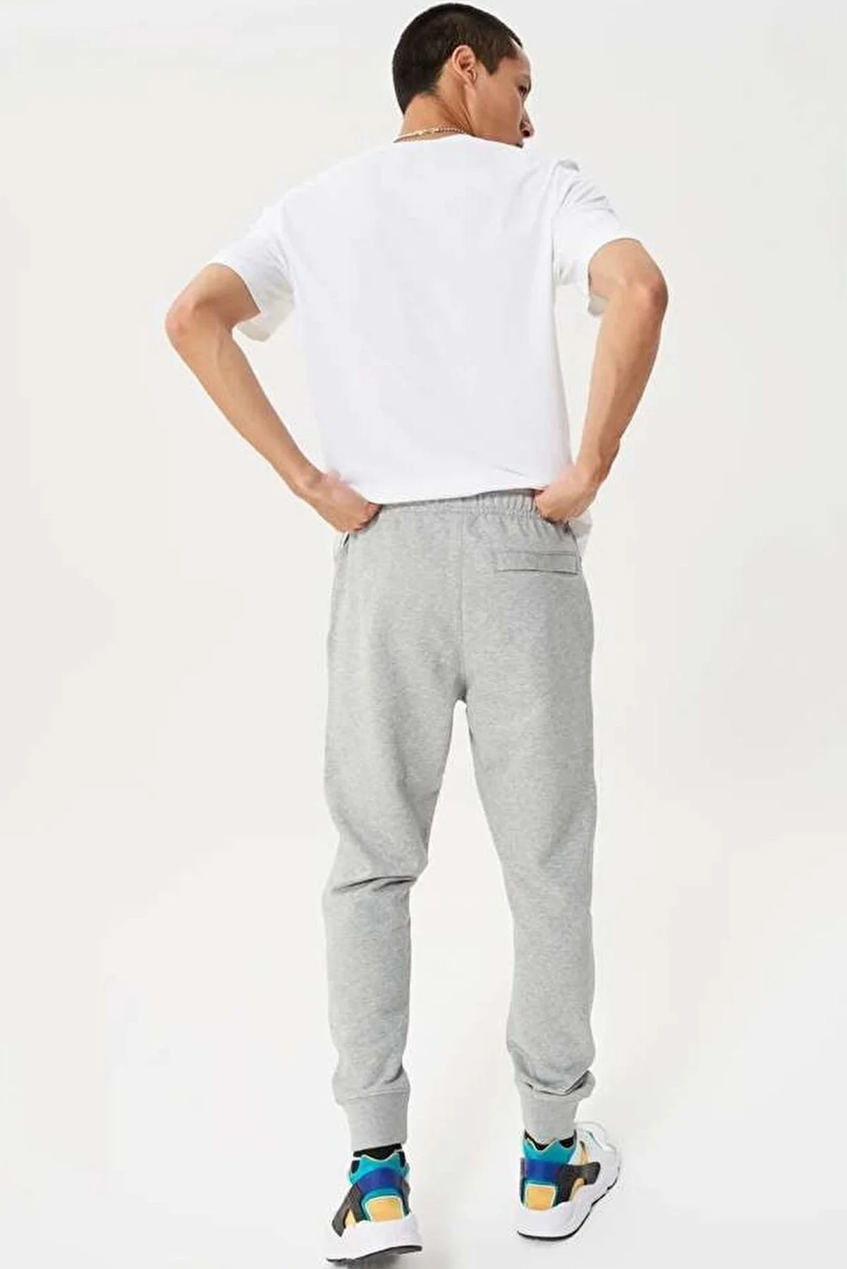 Nike Club French Terry Fleece Jogger Fit Pant Erkek Pamuklu Eşofman Altı Gri Nike Club French Terry Fleece Jogger Fit Pant Erkek Pamuklu Eşofman Altı Gri