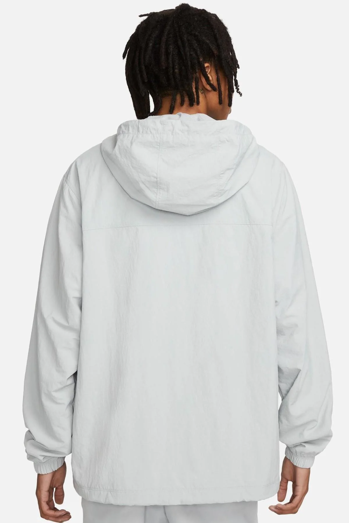 Nike Club Woven Men's Full Zip Jacket Erkek Dokuma Spor Ceket Gri
