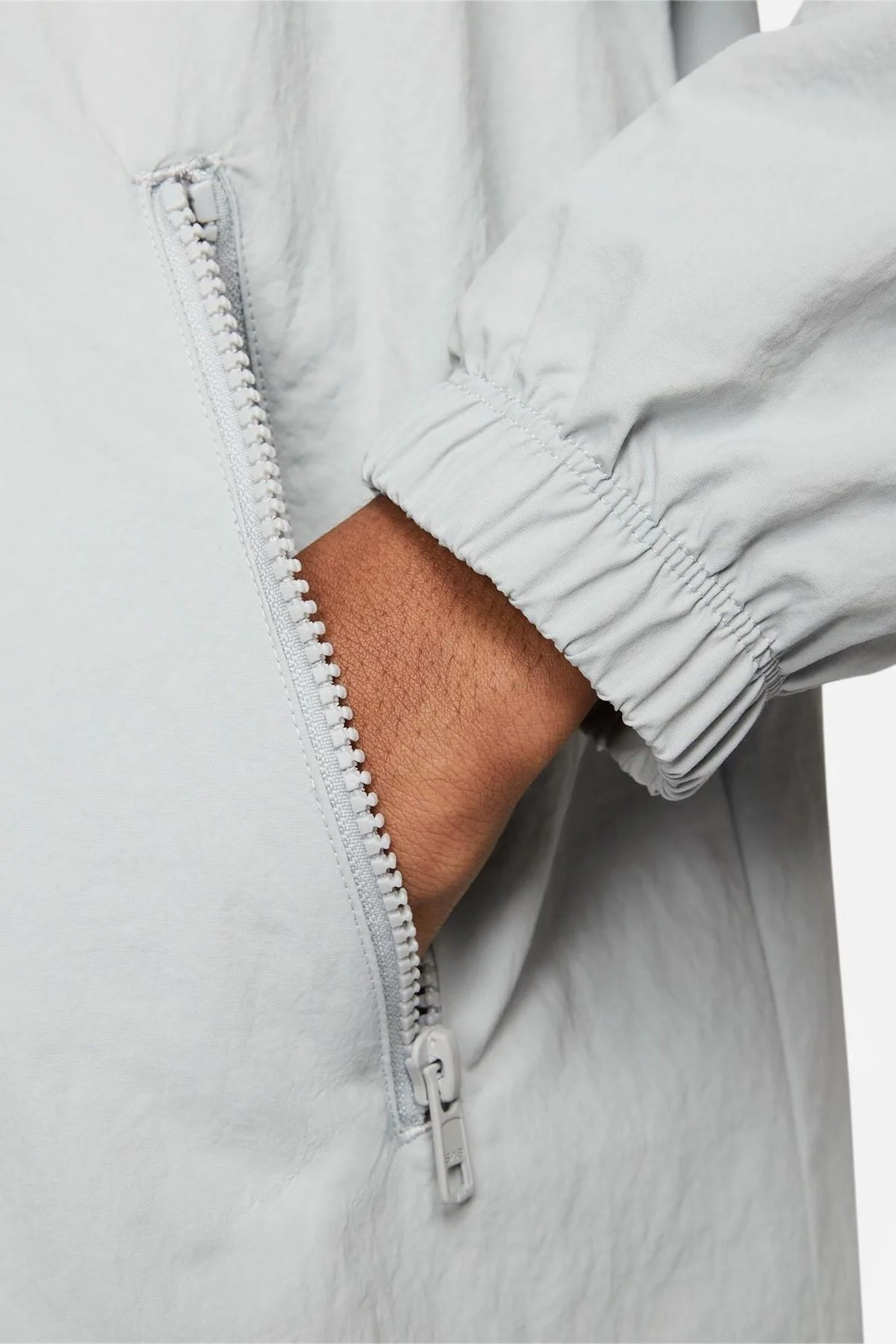 Nike Club Woven Men's Full Zip Jacket Erkek Dokuma Spor Ceket Gri