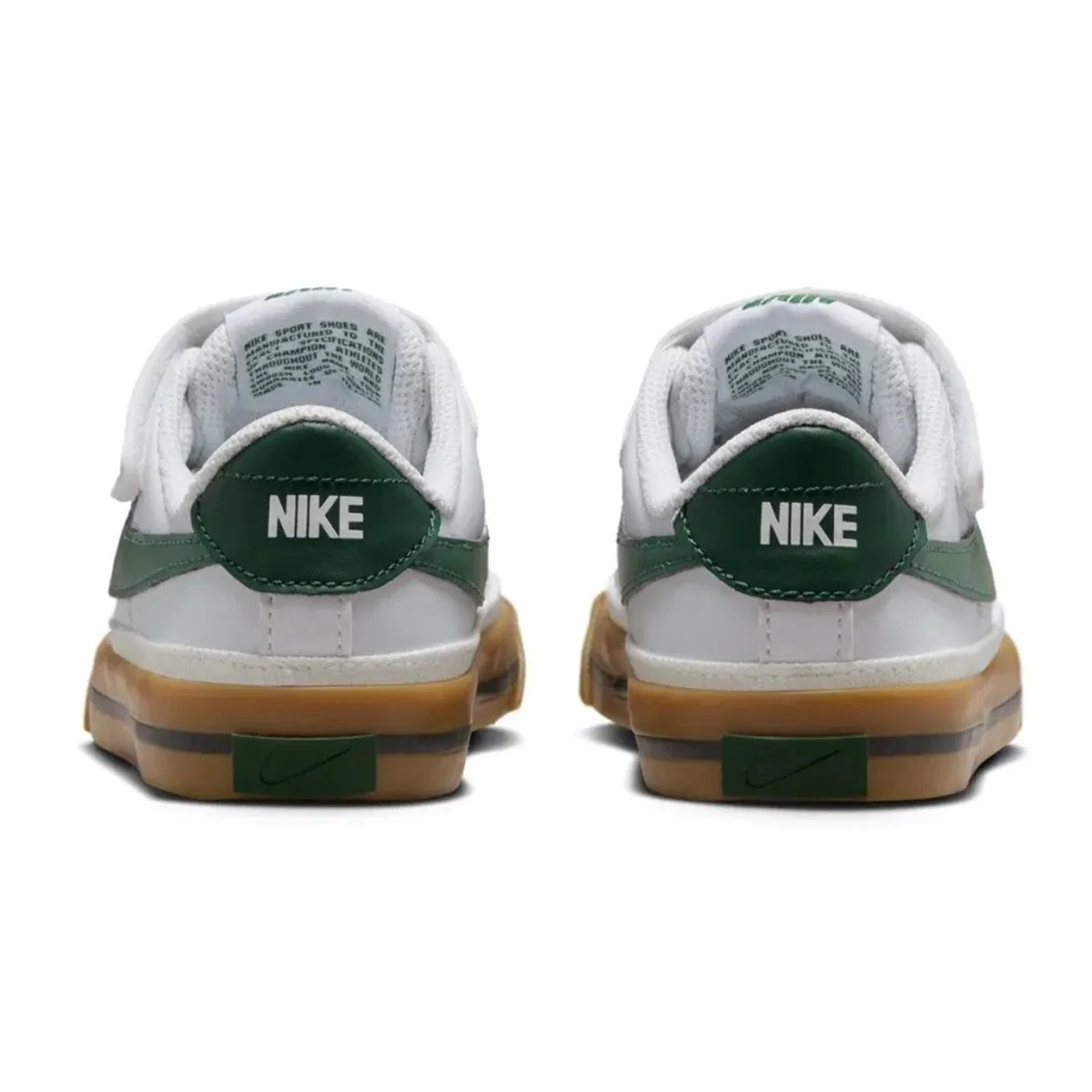 Nike Court Legacy PSV Leather Kids Sneaker Hakiki Deri Günlük Çocuk Günlük Spor Ayakkabı Beyaz