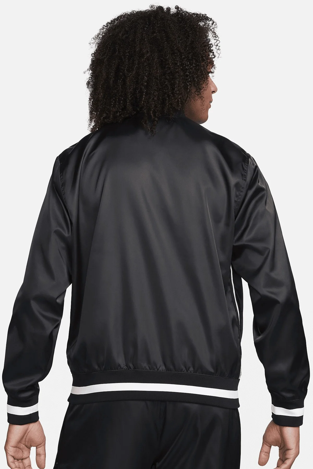 Nike DNA Crew Woven Loose Fit Basketball Jacket Erkek Bol Kesim Cıt Cıt Kapamalı Spor Ceket Siyah Fiyatı, Yorumları ve Özellikleri