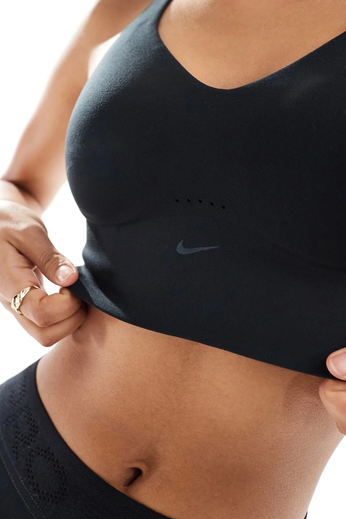 Nike Dri-Fit Alate Medium Support Long Design Long Pad Convertible Training Womens Bra Pedli Kadın Spor Bra Siyah Fiyatı, Yorumları ve Özellikleri