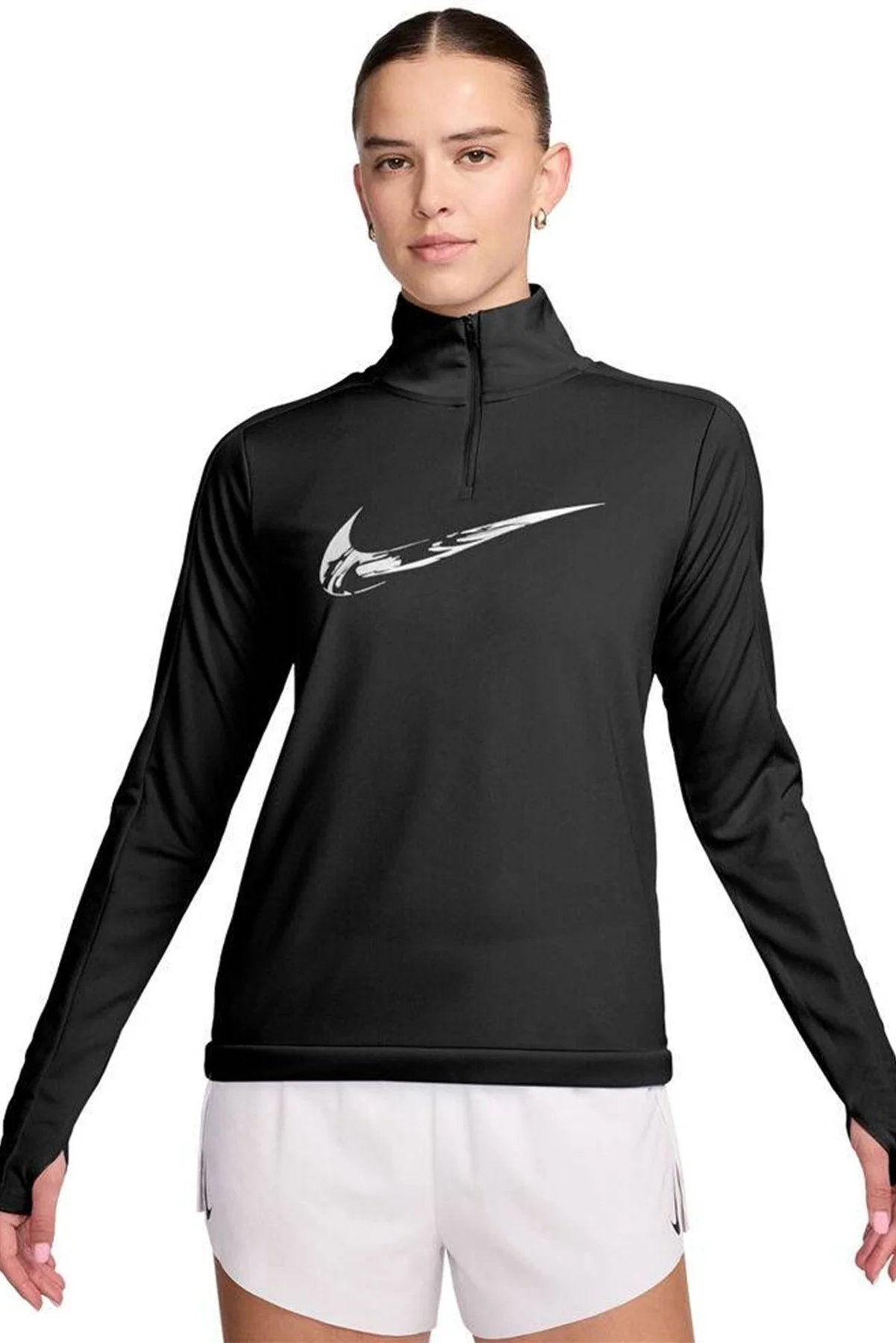 Nike Dri Fit Big Swoosh 1/4 Zip Training Runnig Sweatshirt Koşu Antrenman üstü Siyah Nike Dri Fit Big Swoosh 1/4 Zip Training Runnig Sweatshirt Koşu Antrenman üstü Siyah Fiyatı, Yorumları ve Özellikleri