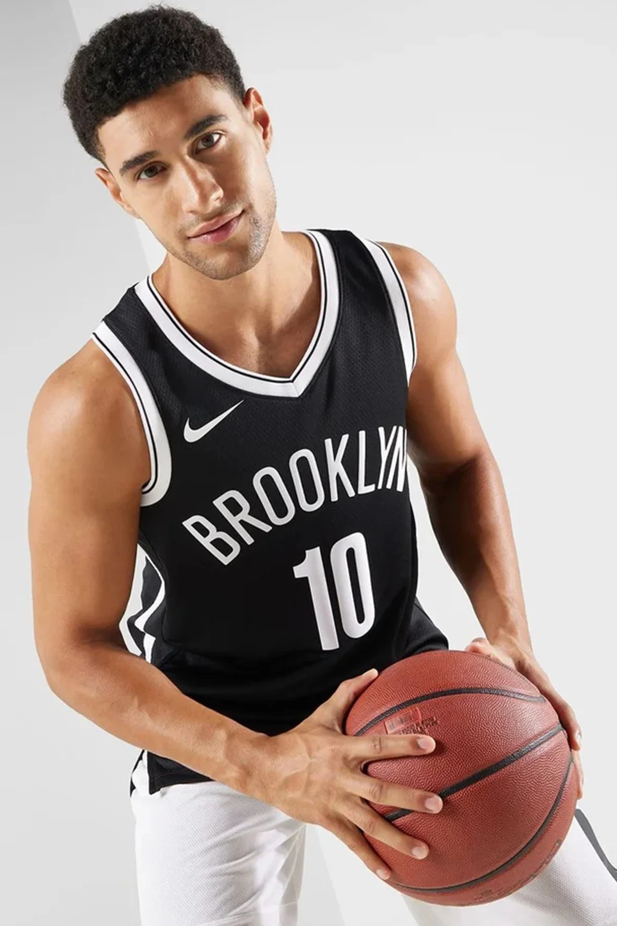 Nike Dri Fit Brooklyn Nets NBA Basketball Jersey SIMMONS Erkek Basketbol Forması Siyah