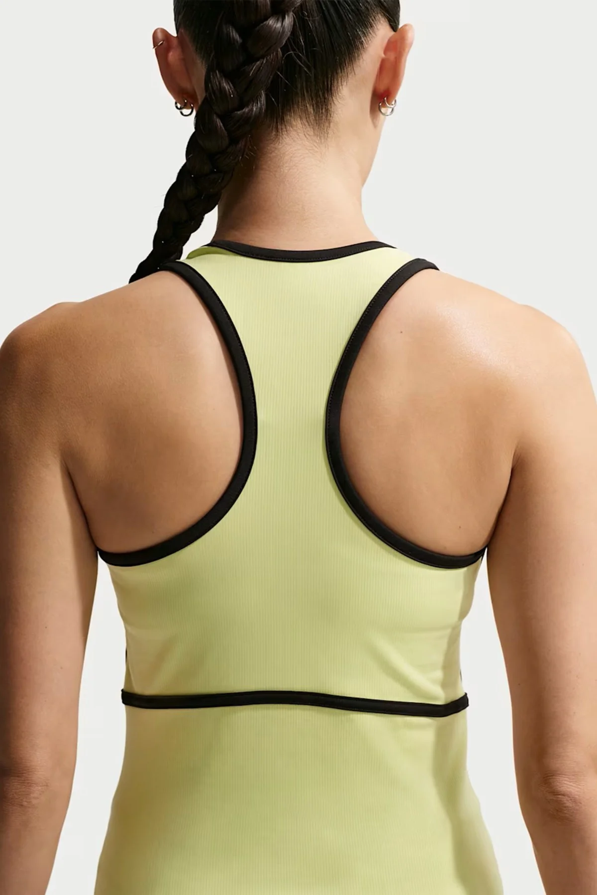 Nike Dri Fit Court Advantage Womens Tennis Tank Top Kadın Tenis Antreman Atleti Yeşil