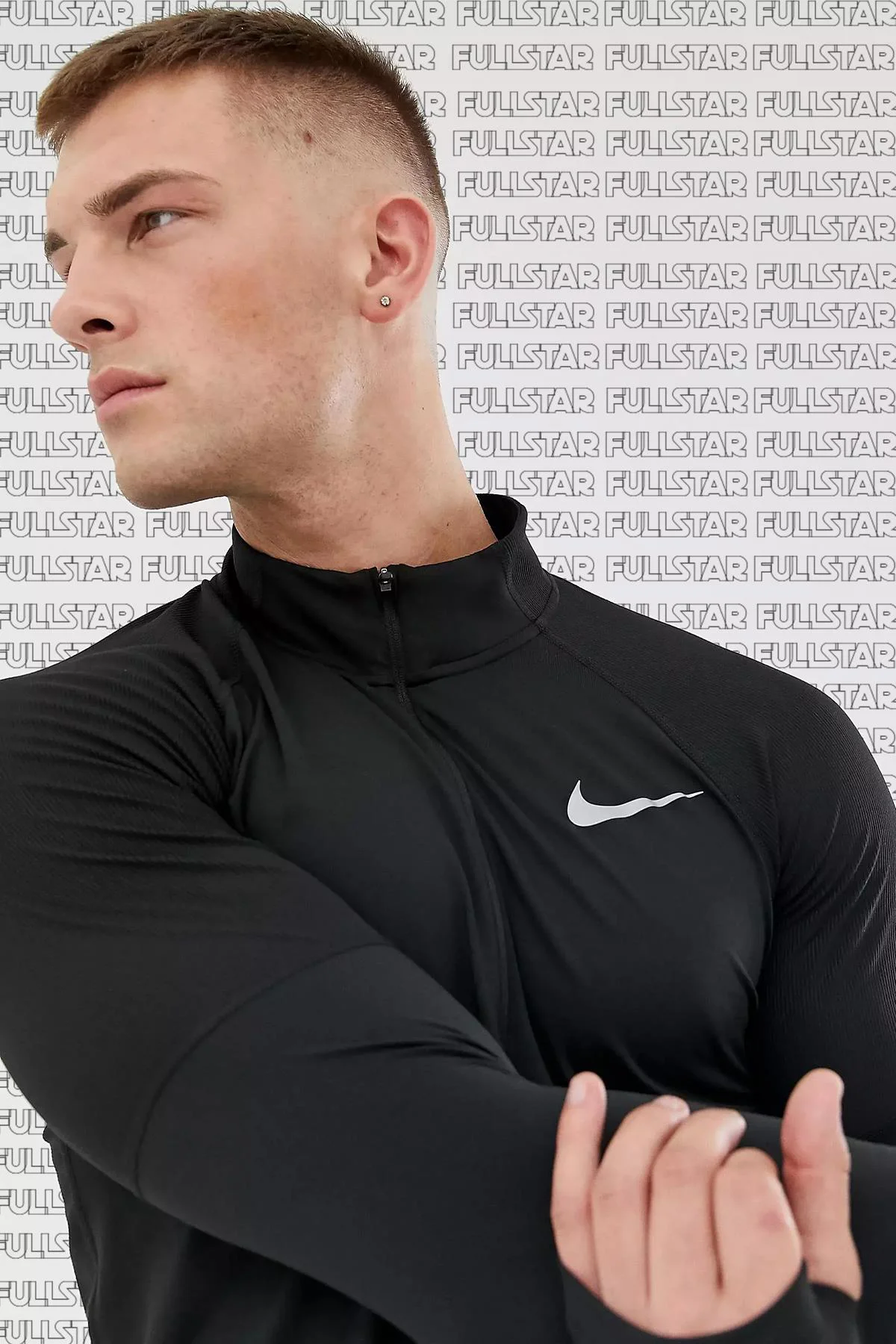 Nike Dri Fit Element Top Half Zip Sweatshirt Erkek Uzun Kollu Yarım Fermuar Sporcu Üstü Siyah Fiyatı, Yorumları ve Özellikleri