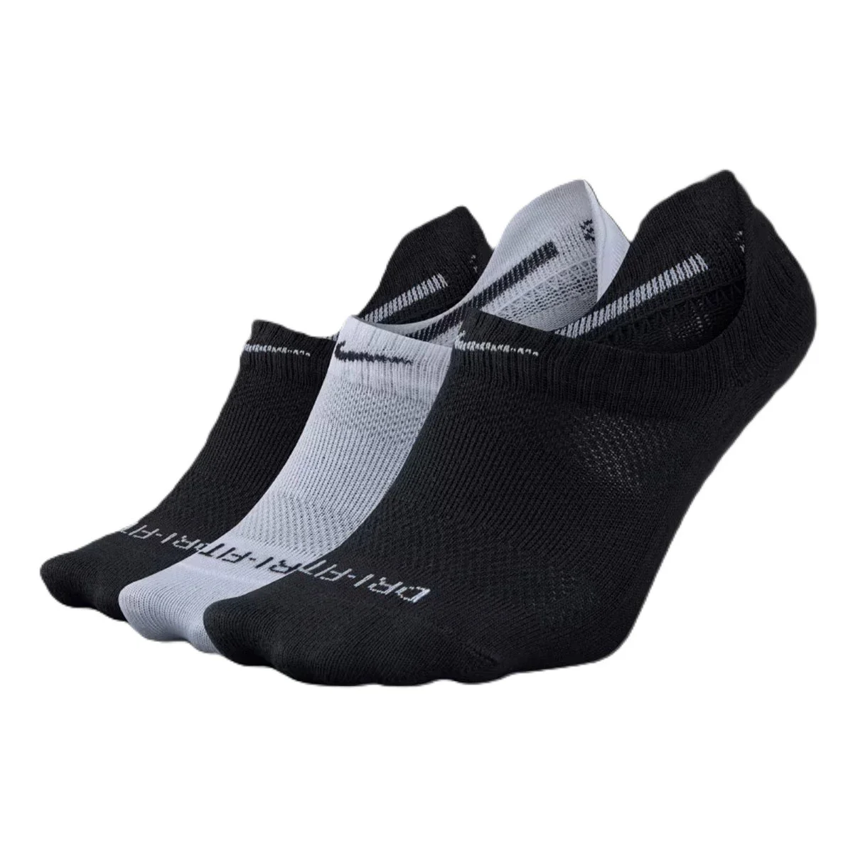 Nike Dri Fit Everyday Non Cushioned 3 Pack Spor Çorap 3 lü Siyah Beyaz Fiyatı, Yorumları ve Özellikleri