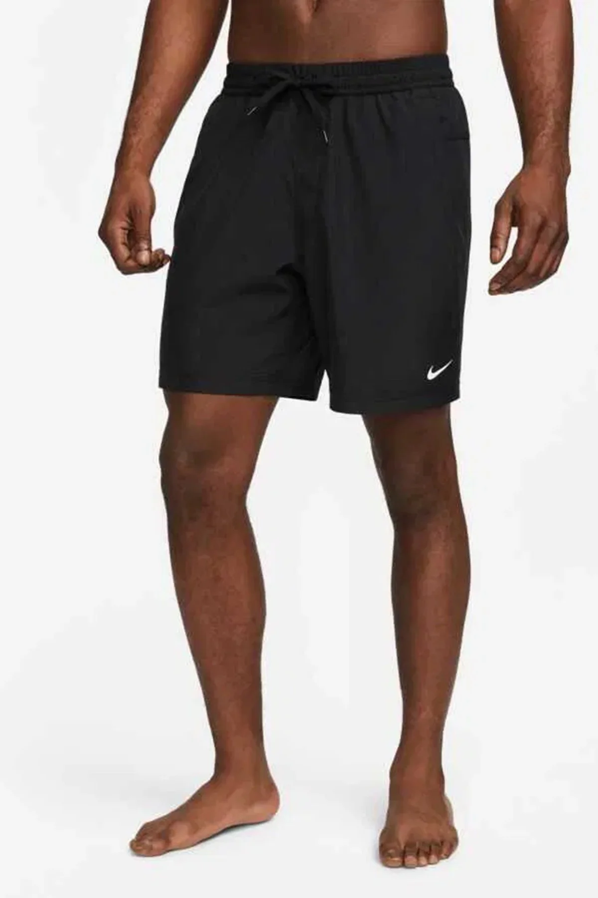 Nike Dri Fit From 7" Unlined Versatile Mens Short Erkek Cepli Antreman Şortu Siyah