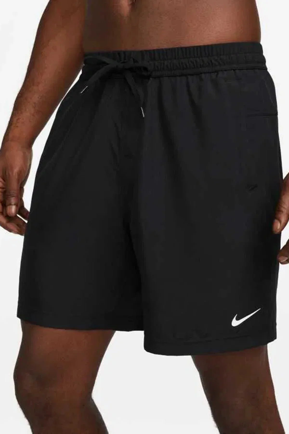 Nike Dri Fit From 7" Unlined Versatile Mens Short Erkek Cepli Antreman Şortu Siyah