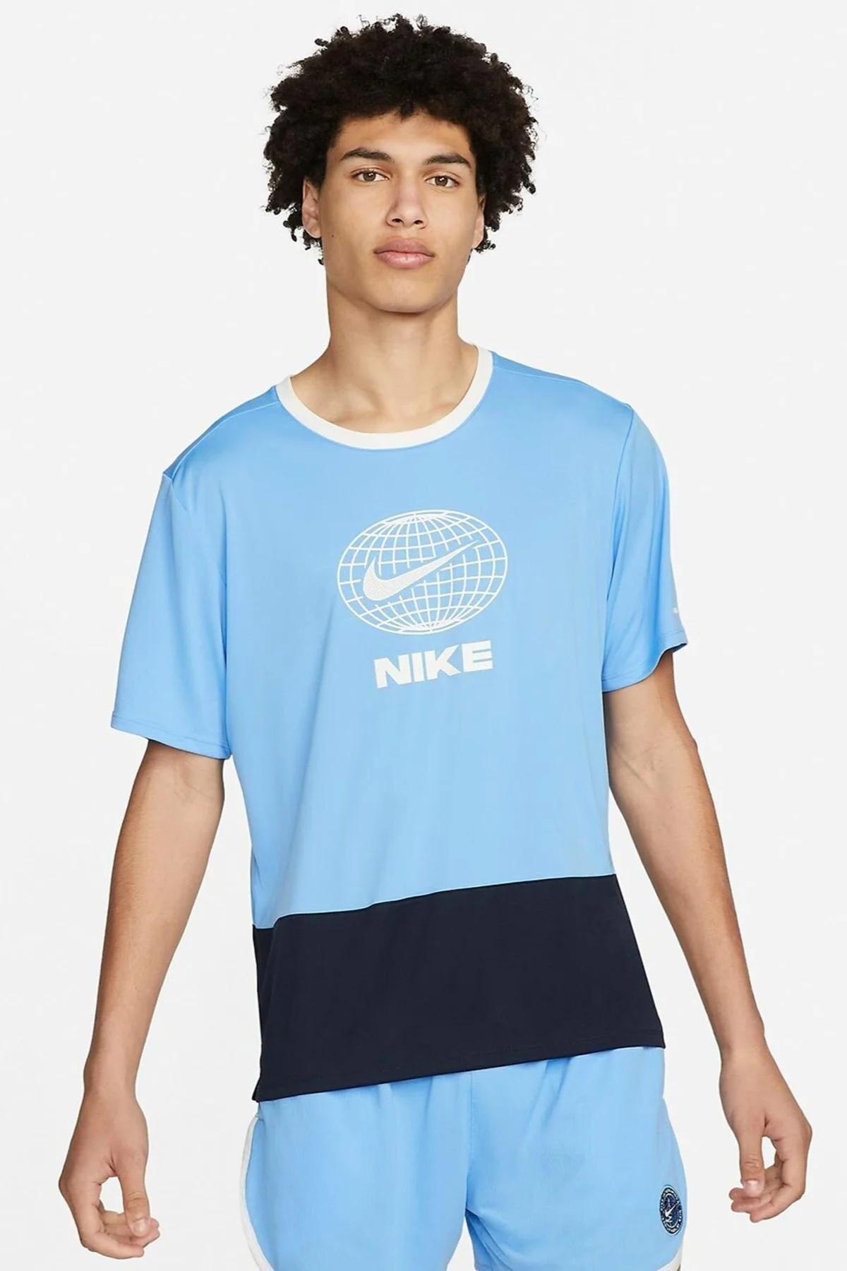 Nike Dri-FIT Heritage Men's Running Tshirt Blue Erkek Koşu Tişörtü Mavi Fiyatı, Yorumları ve Özellikleri