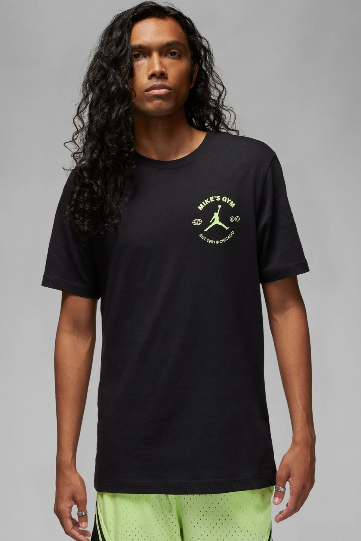 Nike Dri Fit Jordan Sport BC Graphic T-Shirt Grafik Baskılı Erkek Tişört Siyah Nike Dri Fit Jordan Sport BC Graphic T-Shirt Grafik Baskılı Erkek Tişört Siyah