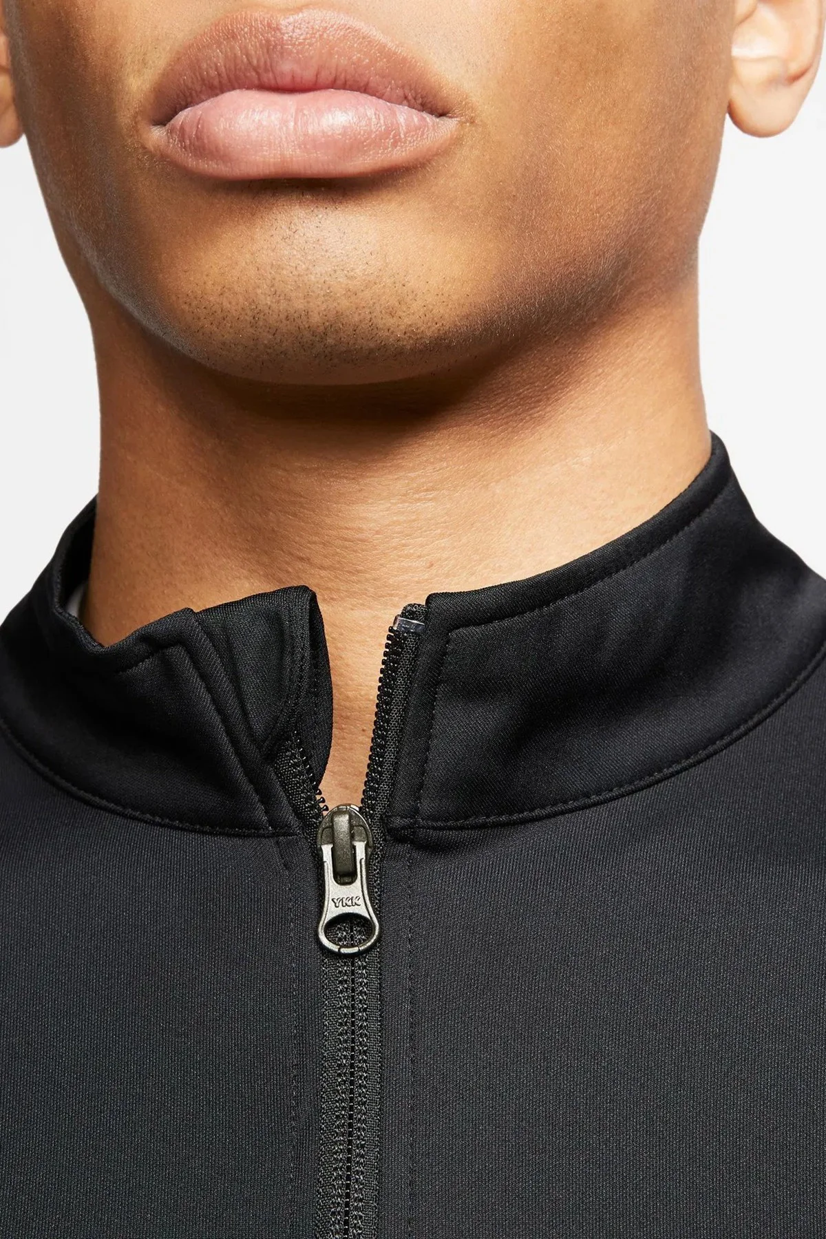Nike Dri Fit Park Knit Soccer Track Fleece Men's Jacket Erkek Fermuarlı Futbol Antrenman Koşu Ceket Sweatshirt Siyah