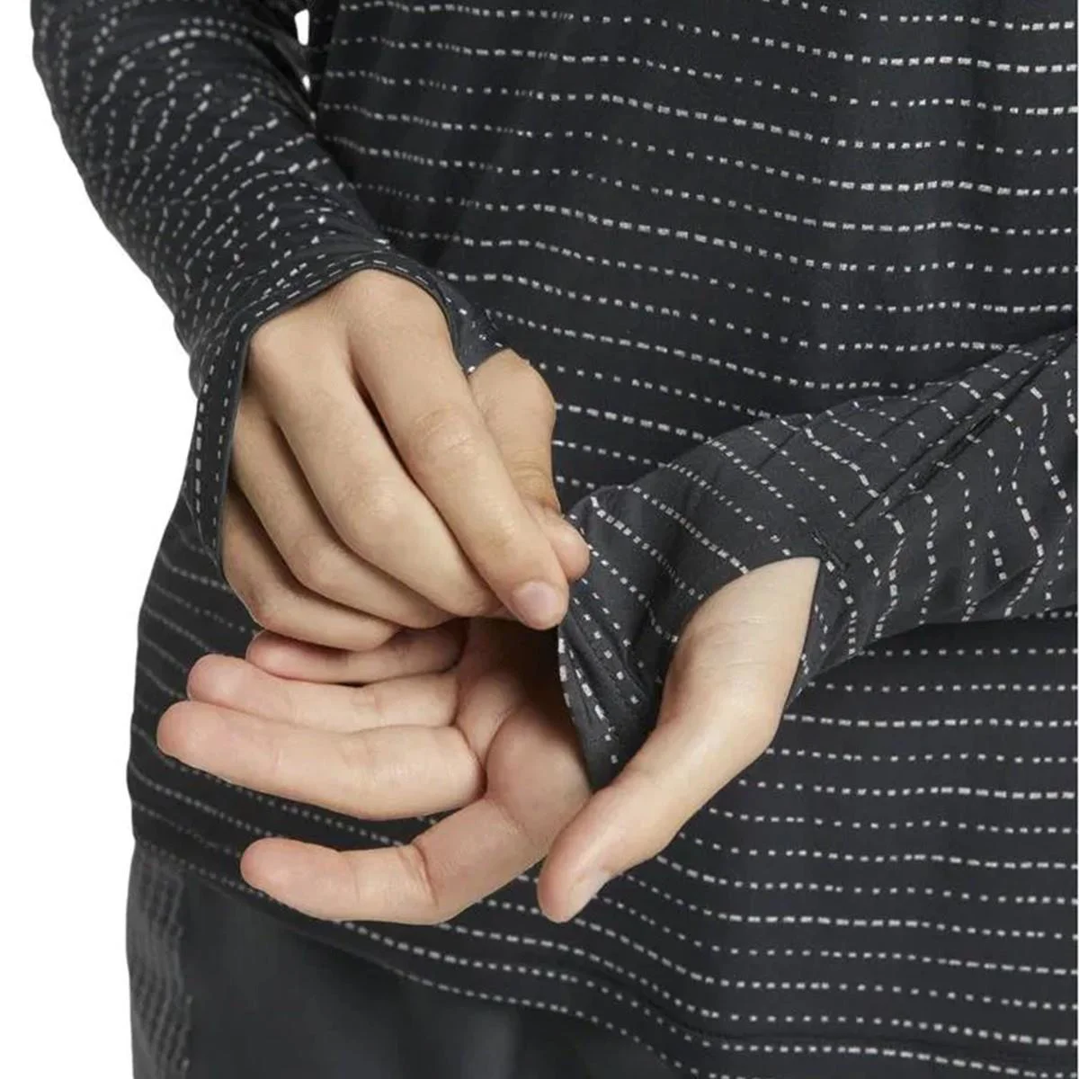 Nike Dri FİT Run Division Kadın Siyah Koşu Sweatshirt