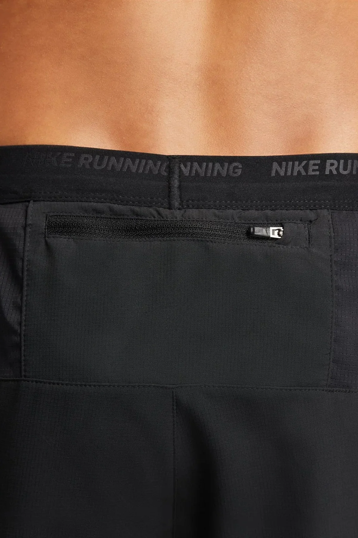 Nike Dri-FIT Stride Mens Running Short Hybrid Erkek Koşu Antreman Şort Siyah
