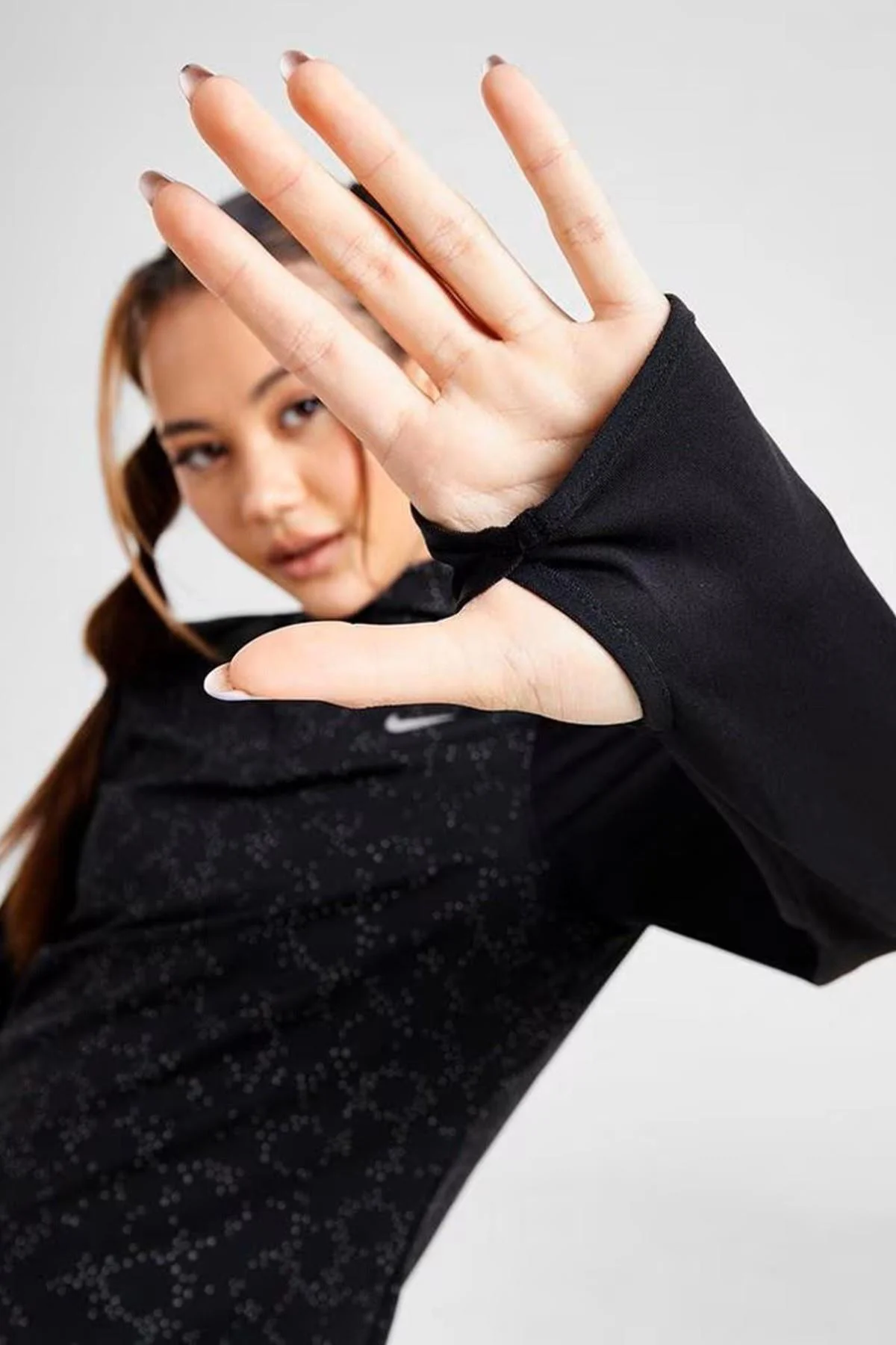 Nike Dri Fit Swift Element 1/4 Zip Running Womens Kadın Çeyrek Fermuarlı Reflektörlü Sweatshirt Siyah Fiyatı, Yorumları ve Özellikleri