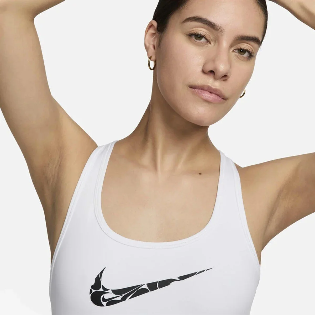 Nike Dri-Fit Swoosh Graphic Light Support Bra White Black Kadın Spor Bra Beyaz Nike Dri-Fit Swoosh Graphic Light Support Bra White Black Kadın Spor Bra Beyaz Fiyatı, Yorumları ve Özellikleri