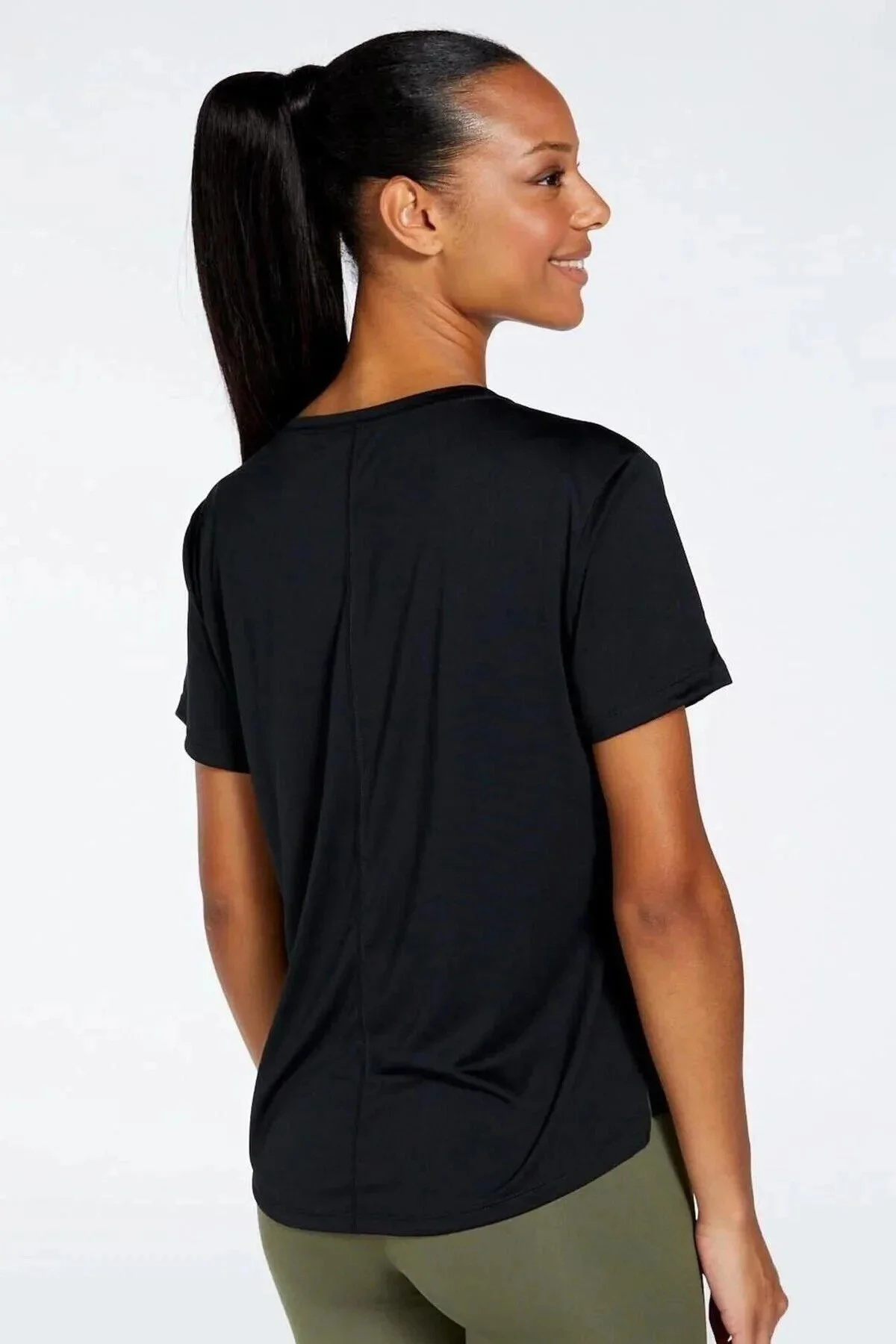 Nike Dri Fit Tee Training Running Tee Sırt Hava Panelli Koşu Spor Antrenman Tişörtü Siyah Fiyatı, Yorumları ve Özellikleri