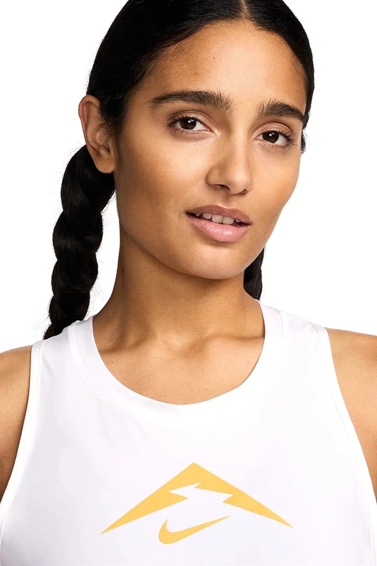 Nike Dri Fit Trail Graphic Running Kadın Koşu Antrenman Atlet Beyaz Nike Dri Fit Trail Graphic Running Kadın Koşu Antrenman Atlet Beyaz Fiyatı, Yorumları ve Özellikleri