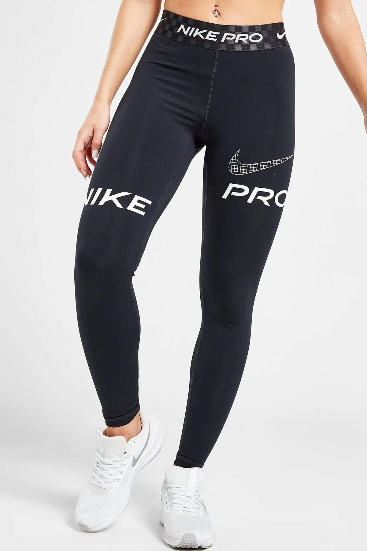 Nike Dri Fit Training Pro Graphic Women's Mid Rise Leggings Kadın Spor Tayt Füme Siyah Fiyatı, Yorumları ve Özellikleri