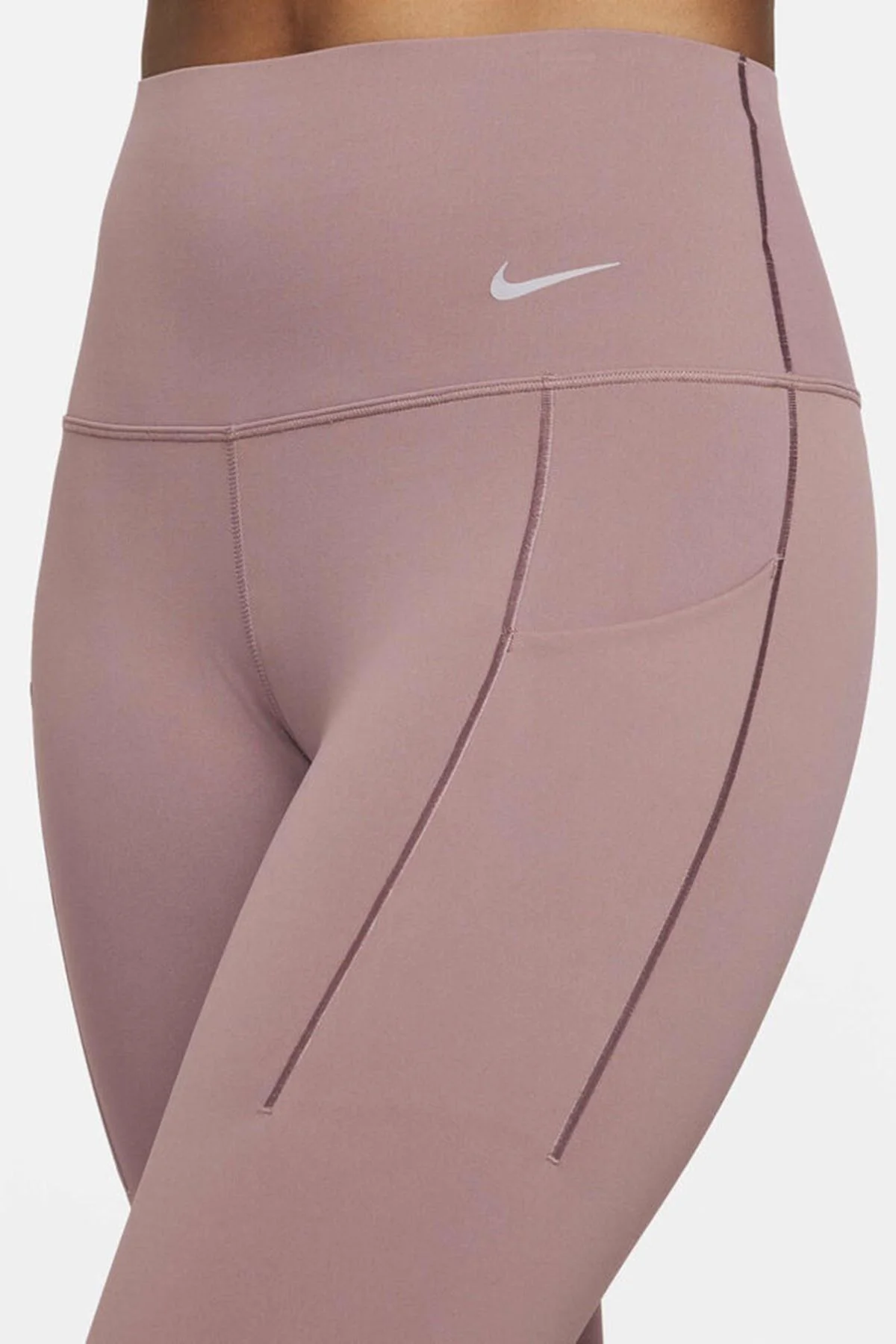 Nike Dri Fit Universa High Rise 7/8 Length Kadın Yüksek Bel LAzer Kesim Toparlayıcı 2 Cepli Dalgıç Kumaş Tayt Açık Kahve Nike Dri Fit Universa High Rise 7/8 Length Kadın Yüksek Bel LAzer Kesim Toparlayıcı 2 Cepli Dalgıç Kumaş Tayt Açık Kahve