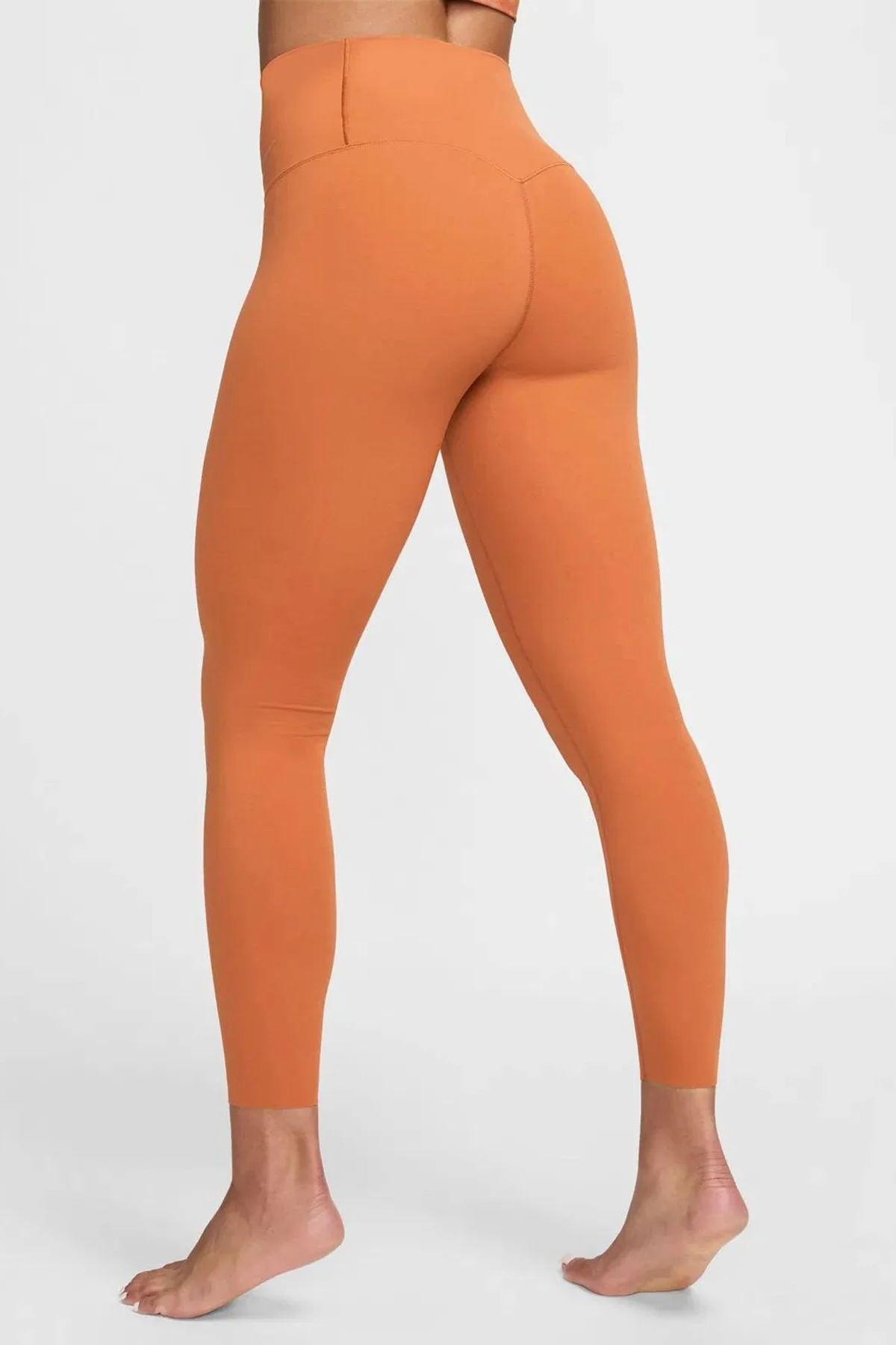 Nike Dri Fit Zenvy Gentle Support High Waisted 7/8 Leggings Brick Kadın Yüksek Bel İç Cepli Spor Tayt Kiremit Nike Dri Fit Zenvy Gentle Support High Waisted 7/8 Leggings Brick Kadın Yüksek Bel İç Cepli Spor Tayt Kiremit