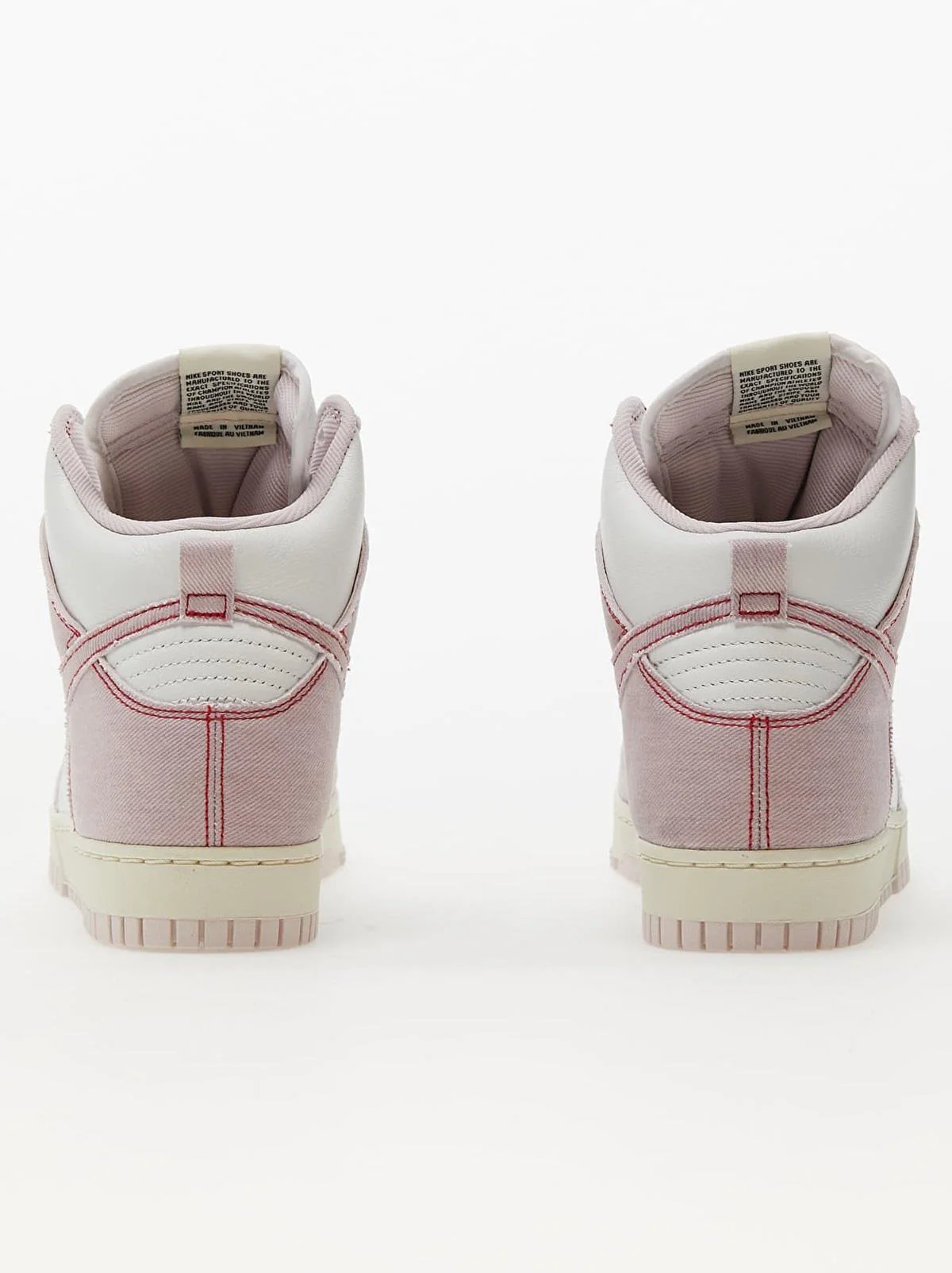 Nike Dunk High 1985 Rose Denim and Leather Sneaker Hakiki Deri Bilekli Unisex Ayakkabı Beyaz Fiyatı, Yorumları ve Özellikleri
