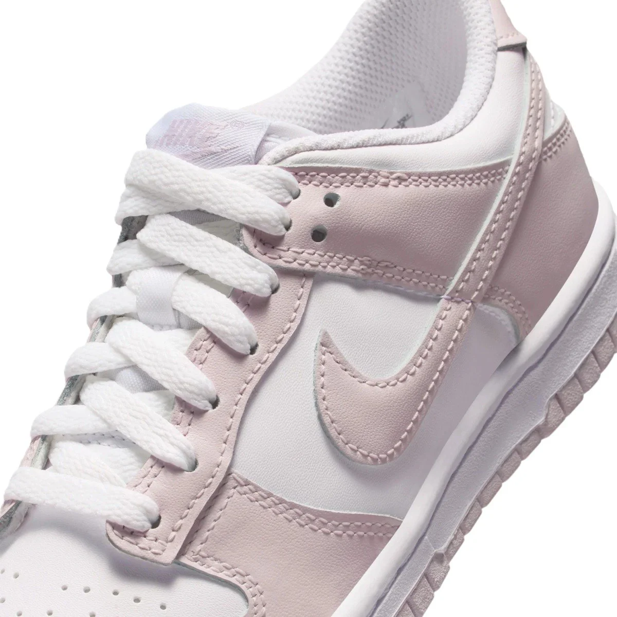 Nike Dunk Low GS Leather Unisex Sneaker Hakiki Deri Günlük Spor Ayakkabı Beyaz Pembe Fiyatı, Yorumları ve Özellikleri
