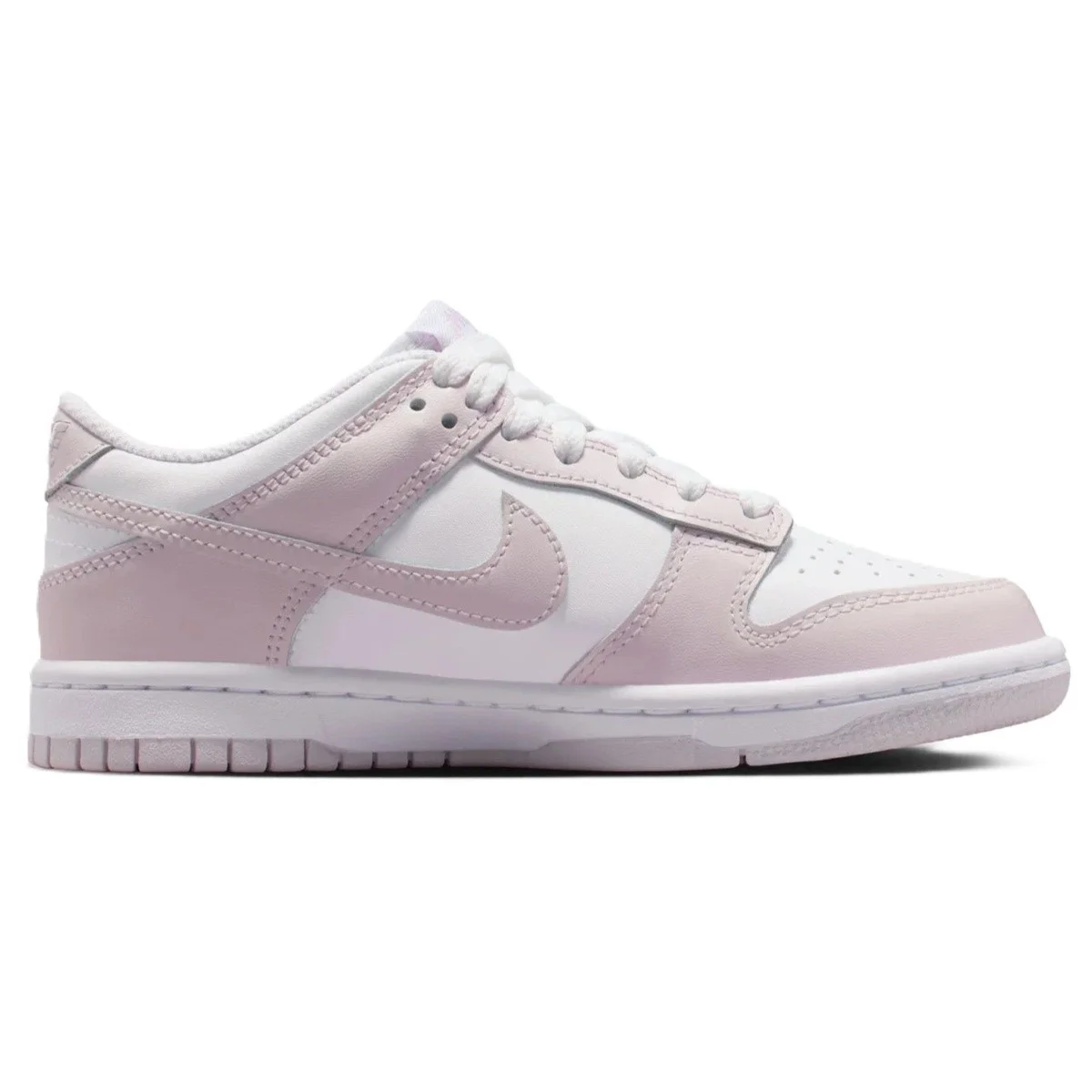 Nike Dunk Low GS Leather Unisex Sneaker Hakiki Deri Günlük Spor Ayakkabı Beyaz Pembe Fiyatı, Yorumları ve Özellikleri
