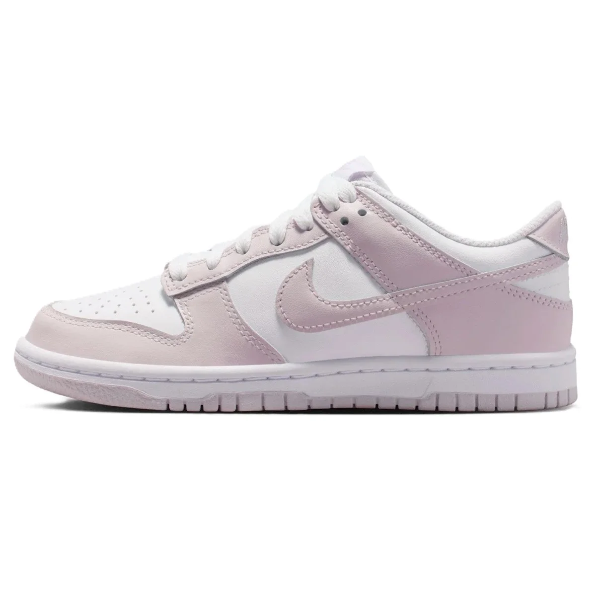 Nike Dunk Low GS Leather Unisex Sneaker Hakiki Deri Günlük Spor Ayakkabı Beyaz Pembe Fiyatı, Yorumları ve Özellikleri