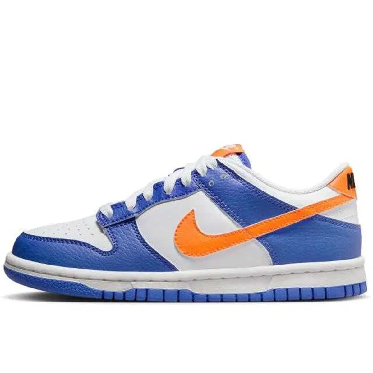 Nike Dunk Low GS Leather Unisex Sneaker Hakiki Deri Beyaz Mavi Günlük Spor Ayakkabı Nike Dunk Low GS Leather Unisex Sneaker Hakiki Deri Beyaz Mavi Günlük Spor Ayakkabı