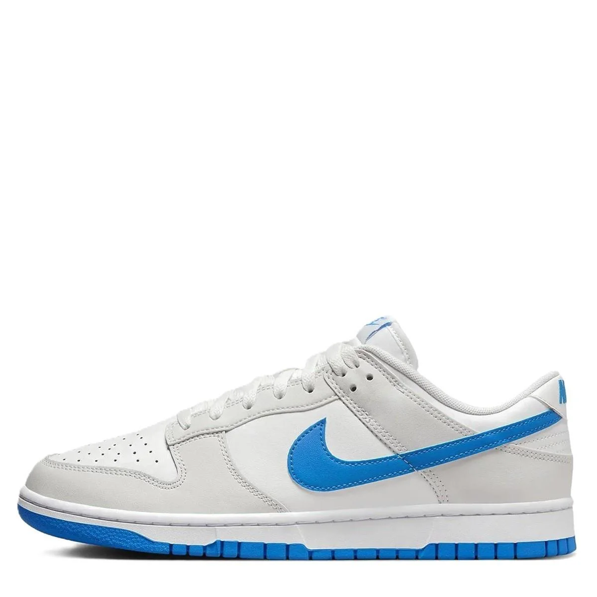 Nike Dunk Low Retro Leather Erkek Sneaker Hakiki Deri Beyaz Mavi Swoosh Spor Ayakkabı Fiyatı, Yorumları ve Özellikleri