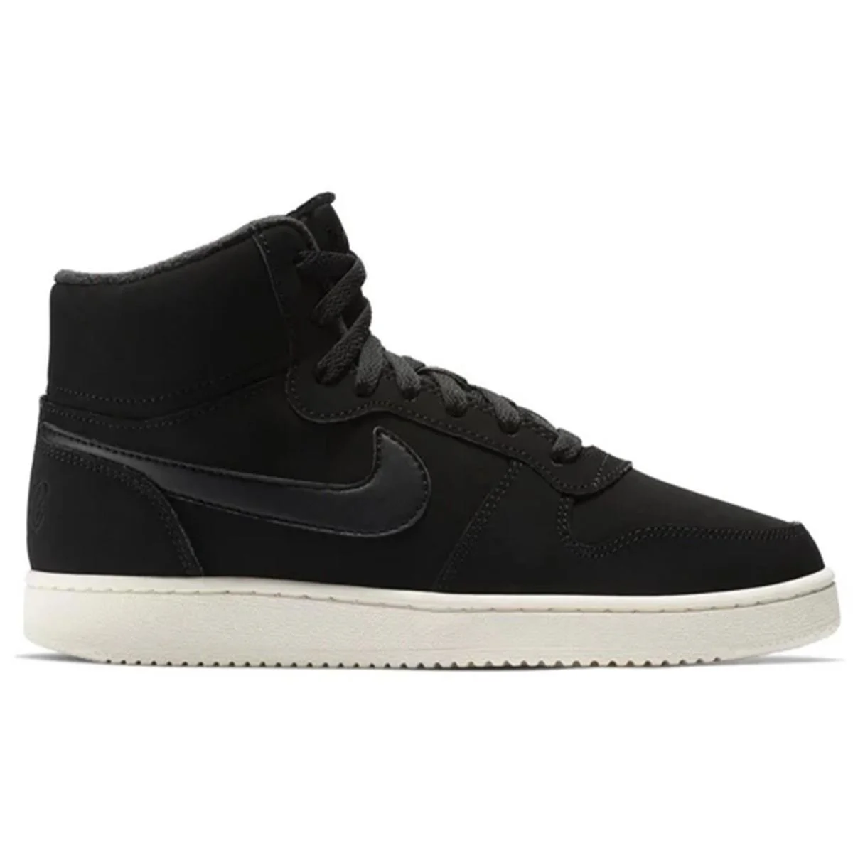 Nike Ebernon Mid Leather Womens Sneaker Black Hakiki Deri Kadın Spor Ayakkabı Siyah Fiyatı, Yorumları ve Özellikleri