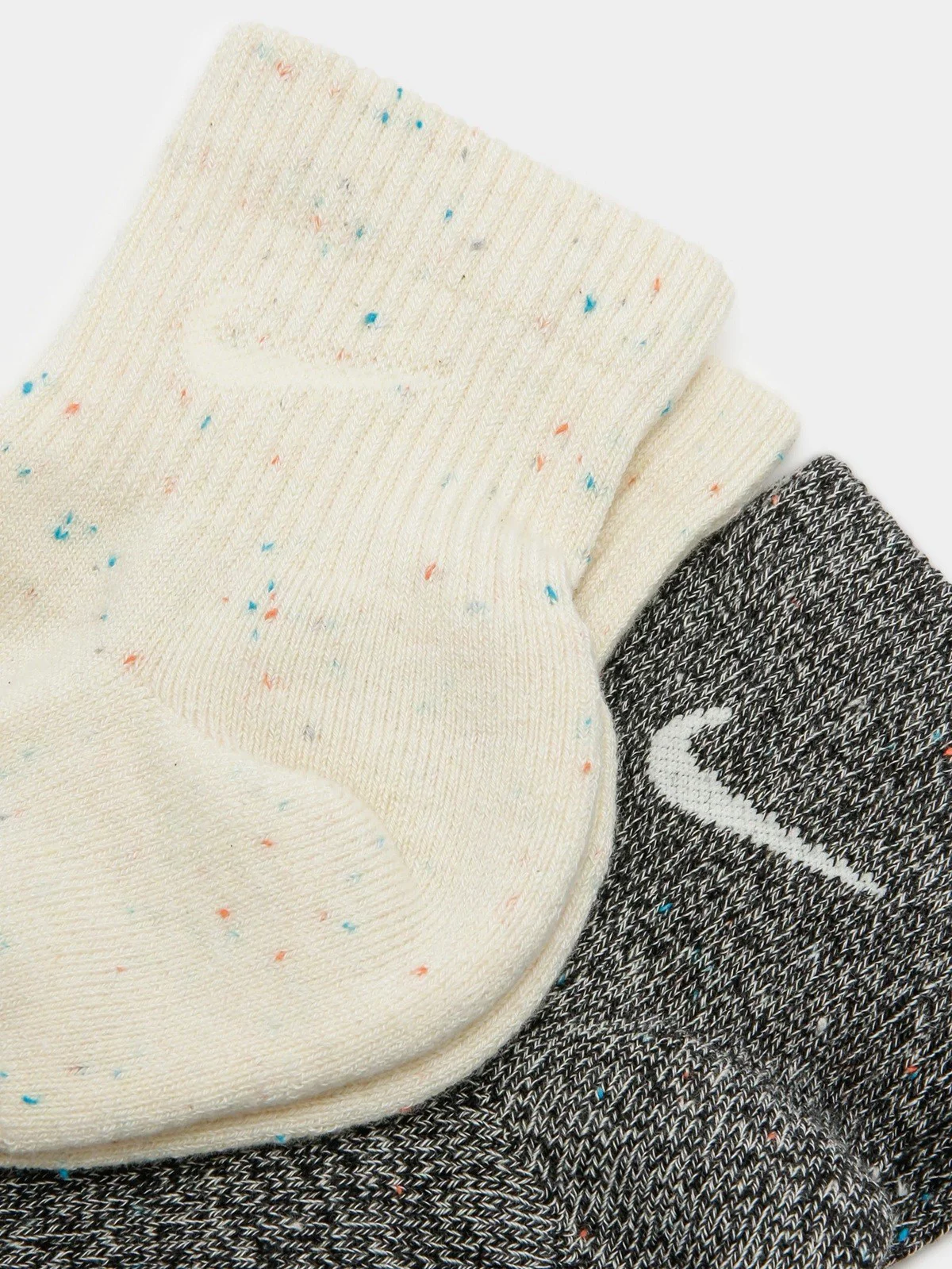 Nike Everyday Plus Cushioned Ankle Unisex Socks 2 pr 2 li Plus Yastıklı Pamuklu Soket Çorap Gri Krem Nike Everyday Plus Cushioned Ankle Unisex Socks 2 pr 2 li Plus Yastıklı Pamuklu Soket Çorap Gri Krem