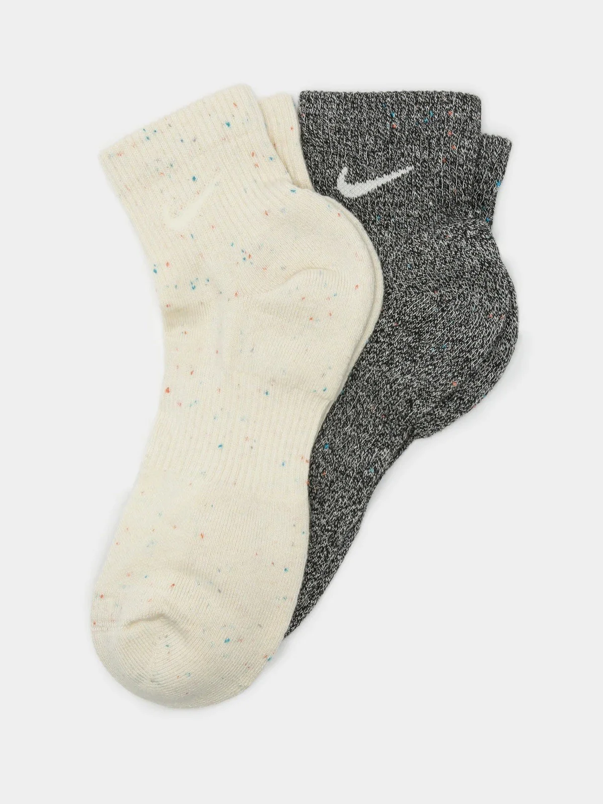 Nike Everyday Plus Cushioned Ankle Unisex Socks 2 pr 2 li Plus Yastıklı Pamuklu Soket Çorap Gri Krem Nike Everyday Plus Cushioned Ankle Unisex Socks 2 pr 2 li Plus Yastıklı Pamuklu Soket Çorap Gri Krem