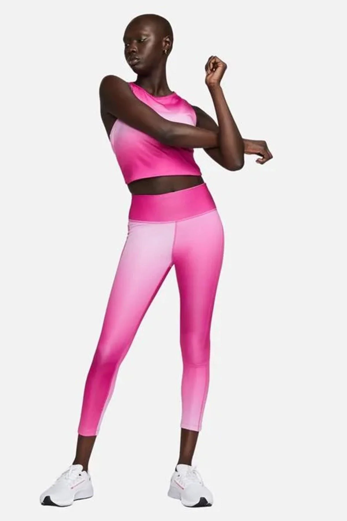 Nike Fast Normal Belli 7/8 Renk Geçişli Cepli Kadın Koşu Tayt Pembe Fiyatı, Yorumları ve Özellikleri
