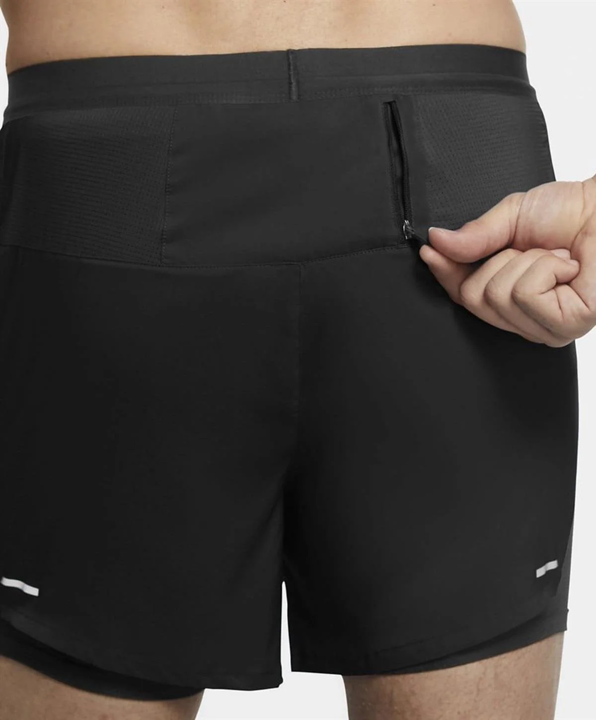 Nike Flex Stride Future Fast Reflektörlü Erkek Şort Siyah Nike Flex Stride Future Fast Reflektörlü Erkek Şort Siyah