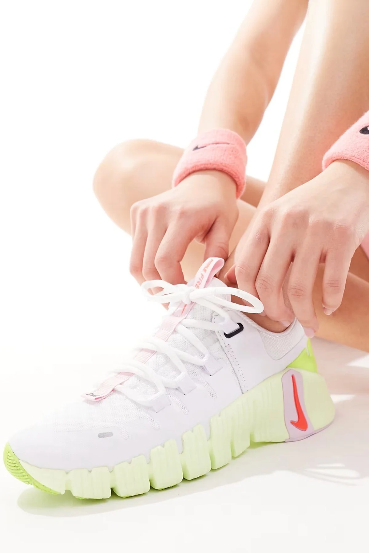 Nike Free Metcon 5 Training Shoes Kadın Yürüyüş Antrenman Ayakkabısı Beyaz-Yeşil