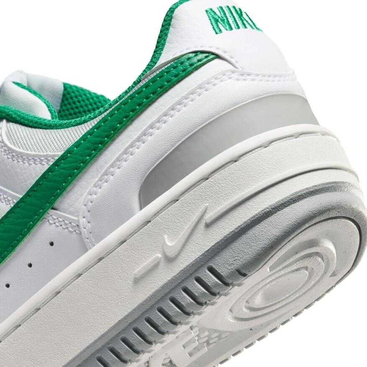 Nike Gamma Force Womens Leather Sneaker White Hakiki Deri Kadın Günlük Spor Ayakkabı Beyaz