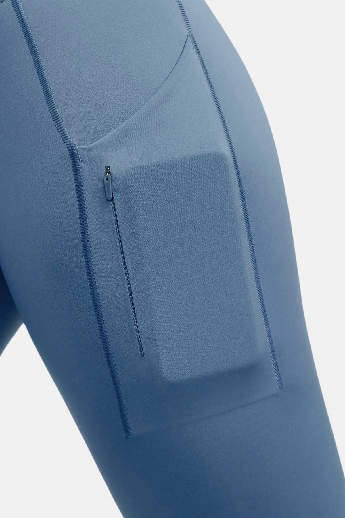 Nike Go Firm Support High Rise Full Length Kadın 6 Cepli Antreman Taytı Koyu Mavi