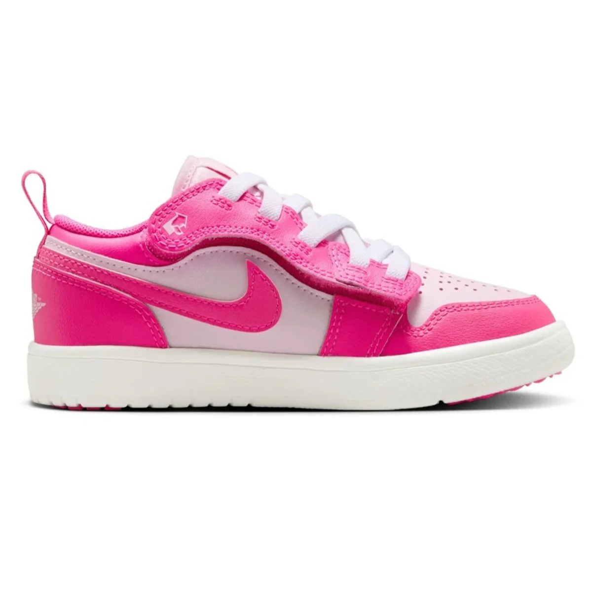 Nike Jordan 1 Low Alt Leather Sneakers Hakiki Deri Bantlı Cırtlı Kız Çocuk Spor Ayakkabı Pembe Nike Jordan 1 Low Alt Leather Sneakers Hakiki Deri Bantlı Cırtlı Kız Çocuk Spor Ayakkabı Pembe
