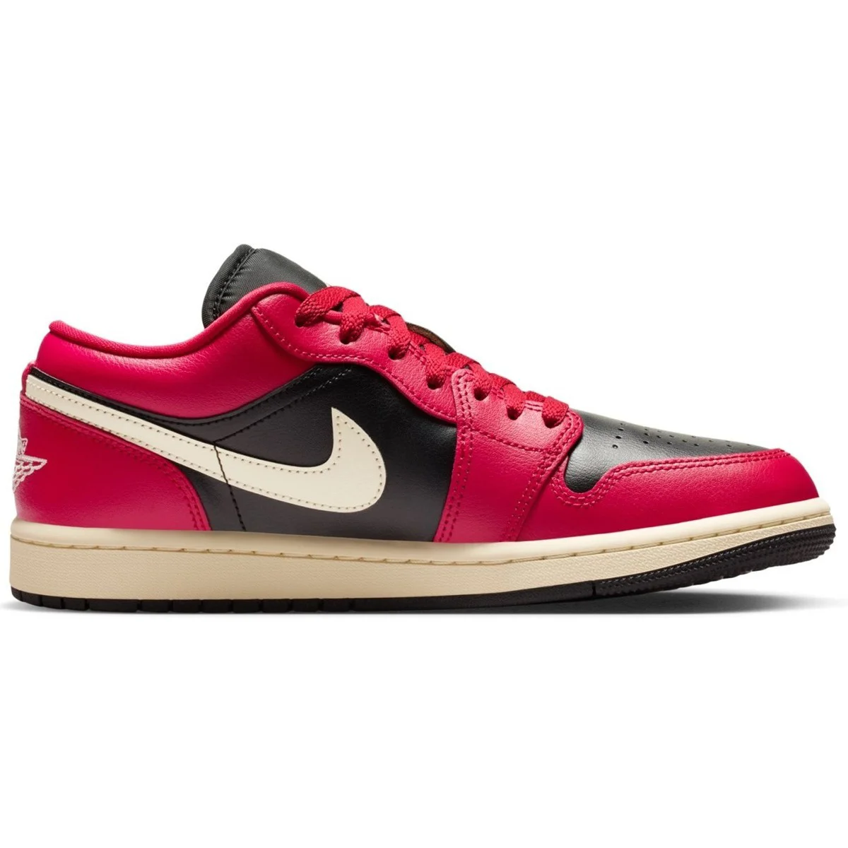 Nike Jordan 1 Low Leather Womens Sneaker Hakiki Deri Kadın Günlük Spor Ayakkabı Siyah Kırmızı Nike Jordan 1 Low Leather Womens Sneaker Hakiki Deri Kadın Günlük Spor Ayakkabı Siyah Kırmızı Fiyatı, Yorumları ve Özellikleri