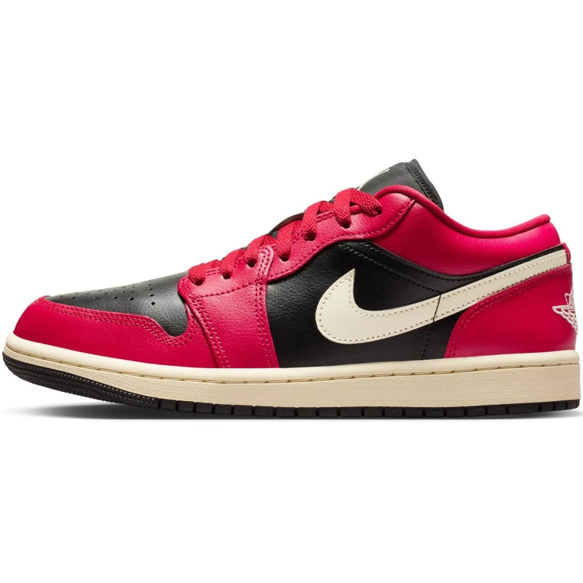 Nike Jordan 1 Low Leather Womens Sneaker Hakiki Deri Kadın Günlük Spor Ayakkabı Siyah Kırmızı Nike Jordan 1 Low Leather Womens Sneaker Hakiki Deri Kadın Günlük Spor Ayakkabı Siyah Kırmızı Fiyatı, Yorumları ve Özellikleri
